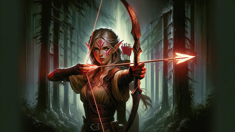 Elfo Ranger Marras_art