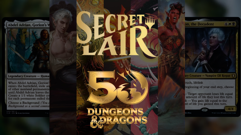 New MTG DnD Secret Lair Cards Announced | D&D Accessories