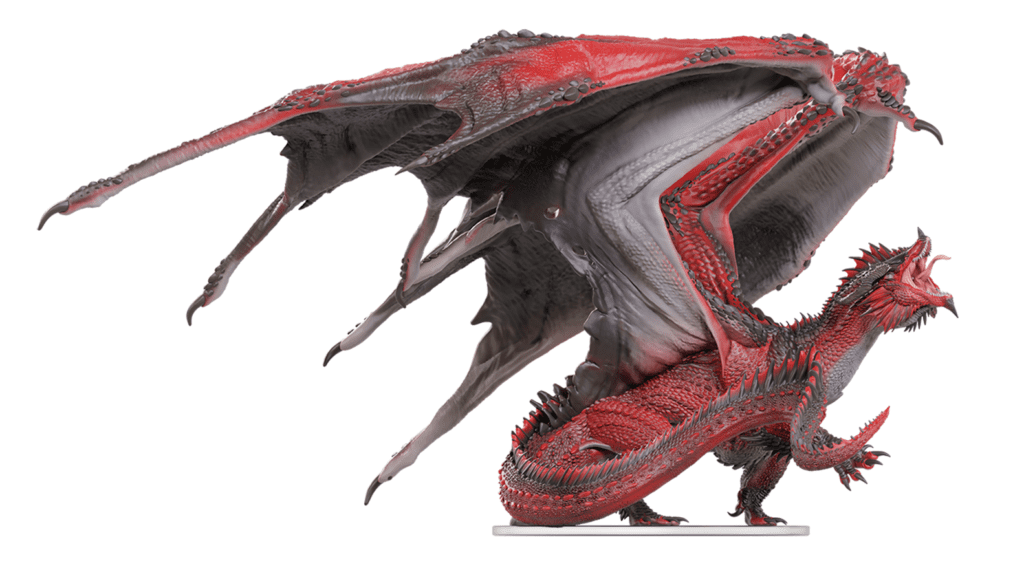 New Red Dragon Tyrant Figure Coming from WizKids | D&D Toys