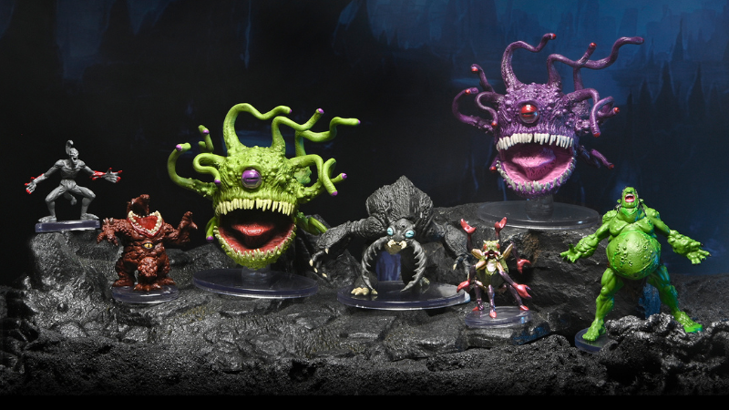 D&D SMOKE&MIRRORS　v4 v6 未開封品セット New Glow in the Dark WizKids Minis Light Up the Underdark