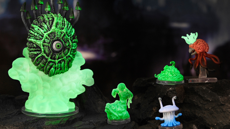 Wizkids Roper New Glow in the Dark WizKids Minis Light Up the Underdark