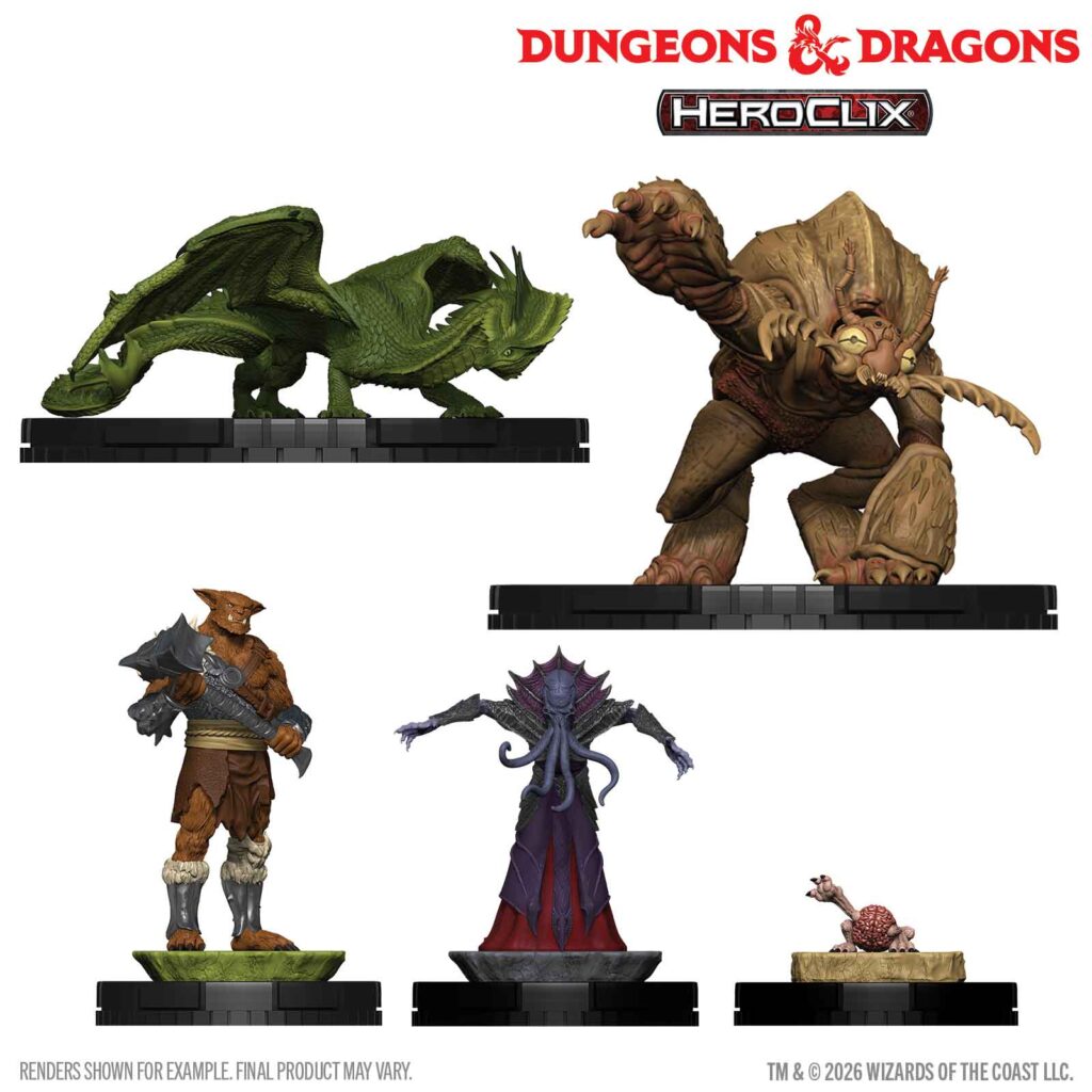 WizKids Announces New D&D HeroClix Series