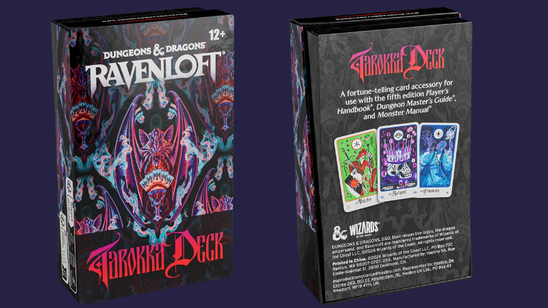 New Tarokka Deck Revealed for Ravenloft: The Horrors Within