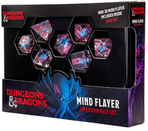 New D&D Mind Flayer Dice Are the Ultimate Brain Drain
